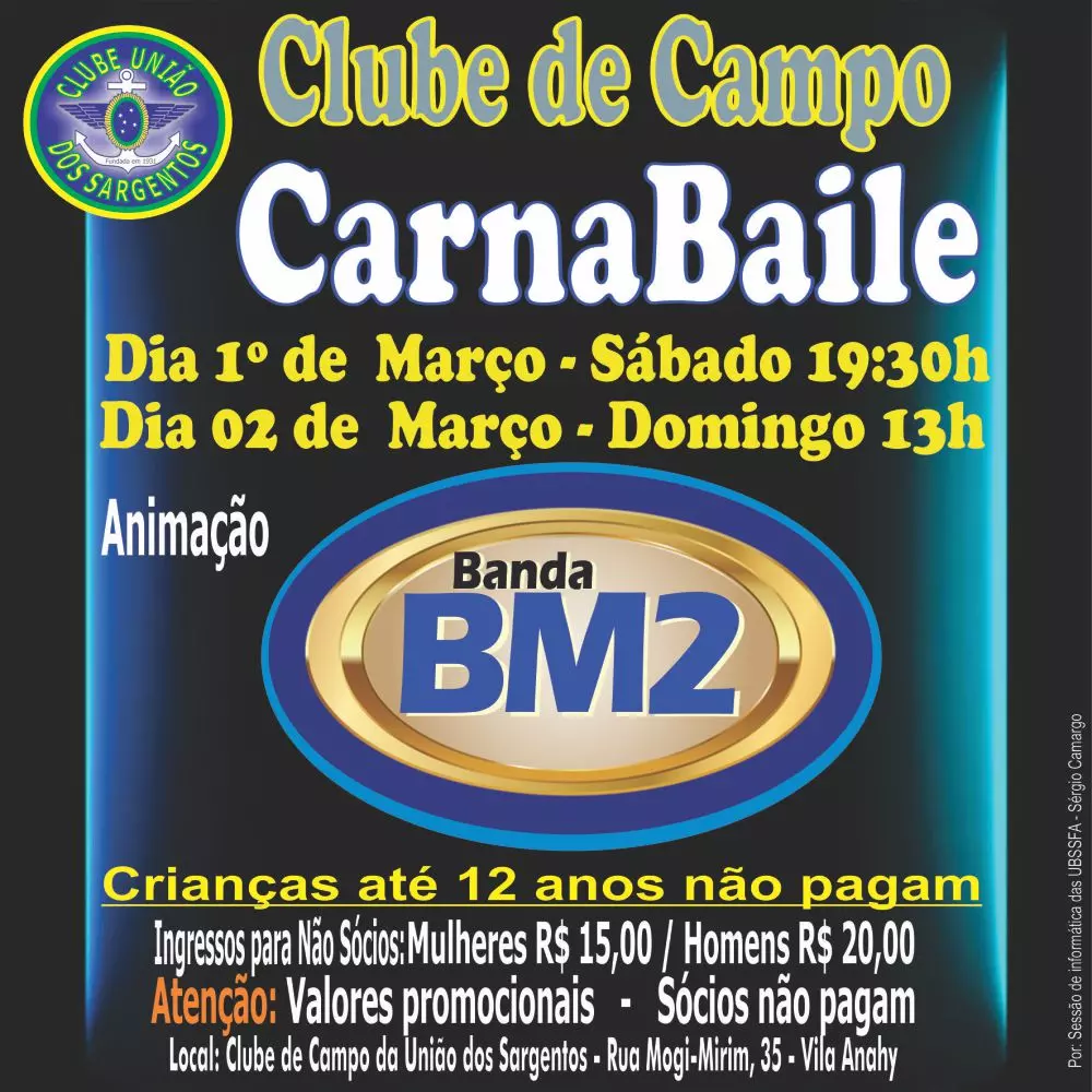 CarnaBaile no Clube de Campo !!!
